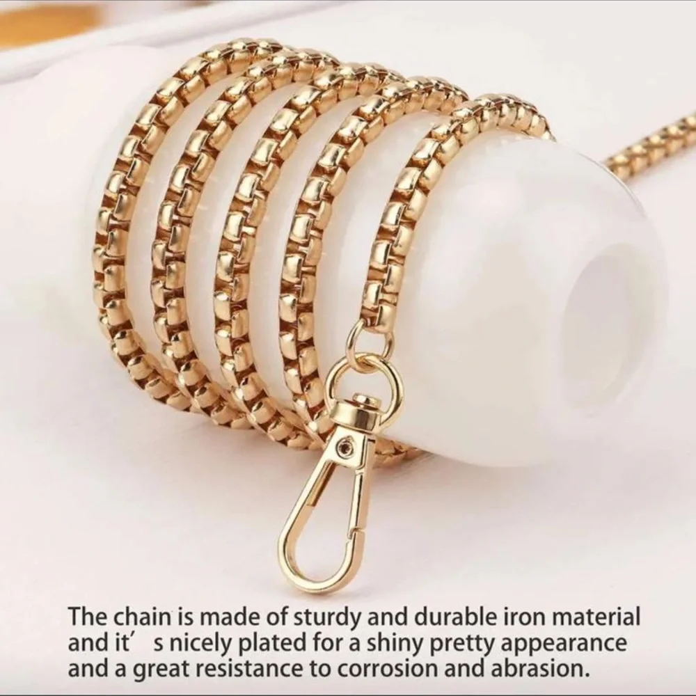 47inch Replacement Purse Chain Strap Handle Shoulder Crossbody Handbag Bag Metal - Picture 4 of 5